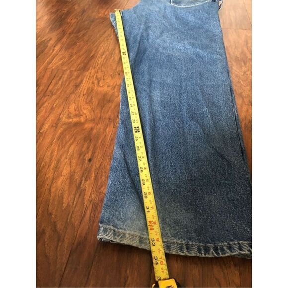 Wrangler Riggs Workwear durashield Carpenter Jeans Mens 49 x 34 Pants distressed - Picture 8 of 12